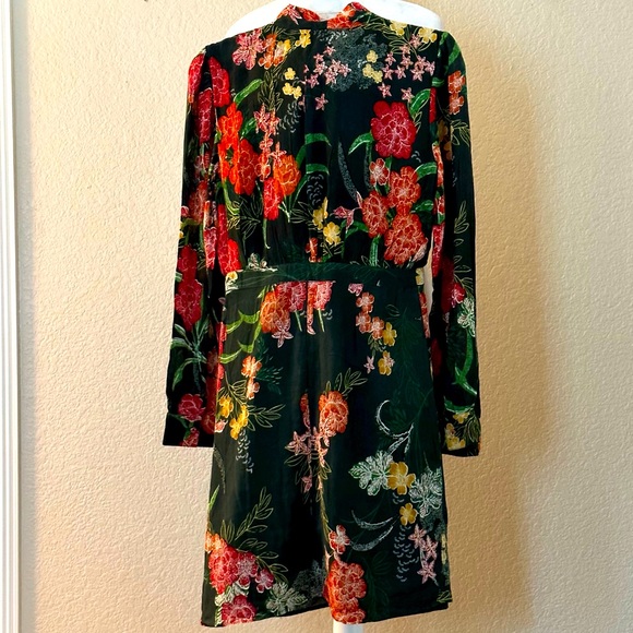 NWOT Walter Baker Willette Dress, Rain Forest - Picture 6 of 8